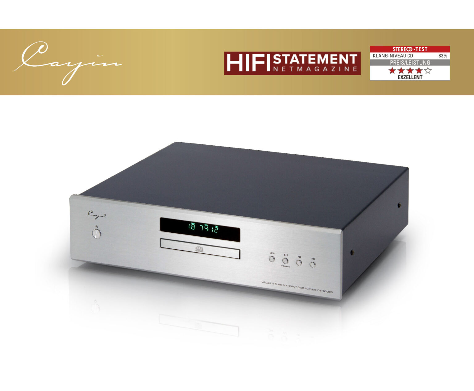 Cayin iDAC-6MK2 Röhren D/A Wandler --> Testberichte lesen