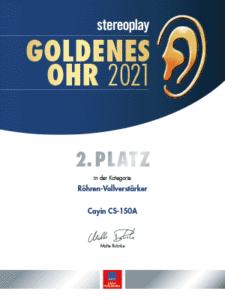 Stereoplay Goldenes Ohr Cayin CS-150A