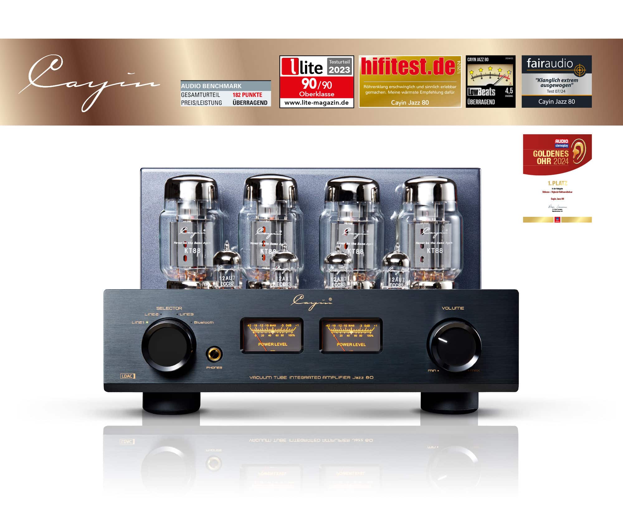 Cayin Röhrenverstärker Jazz 80 Test