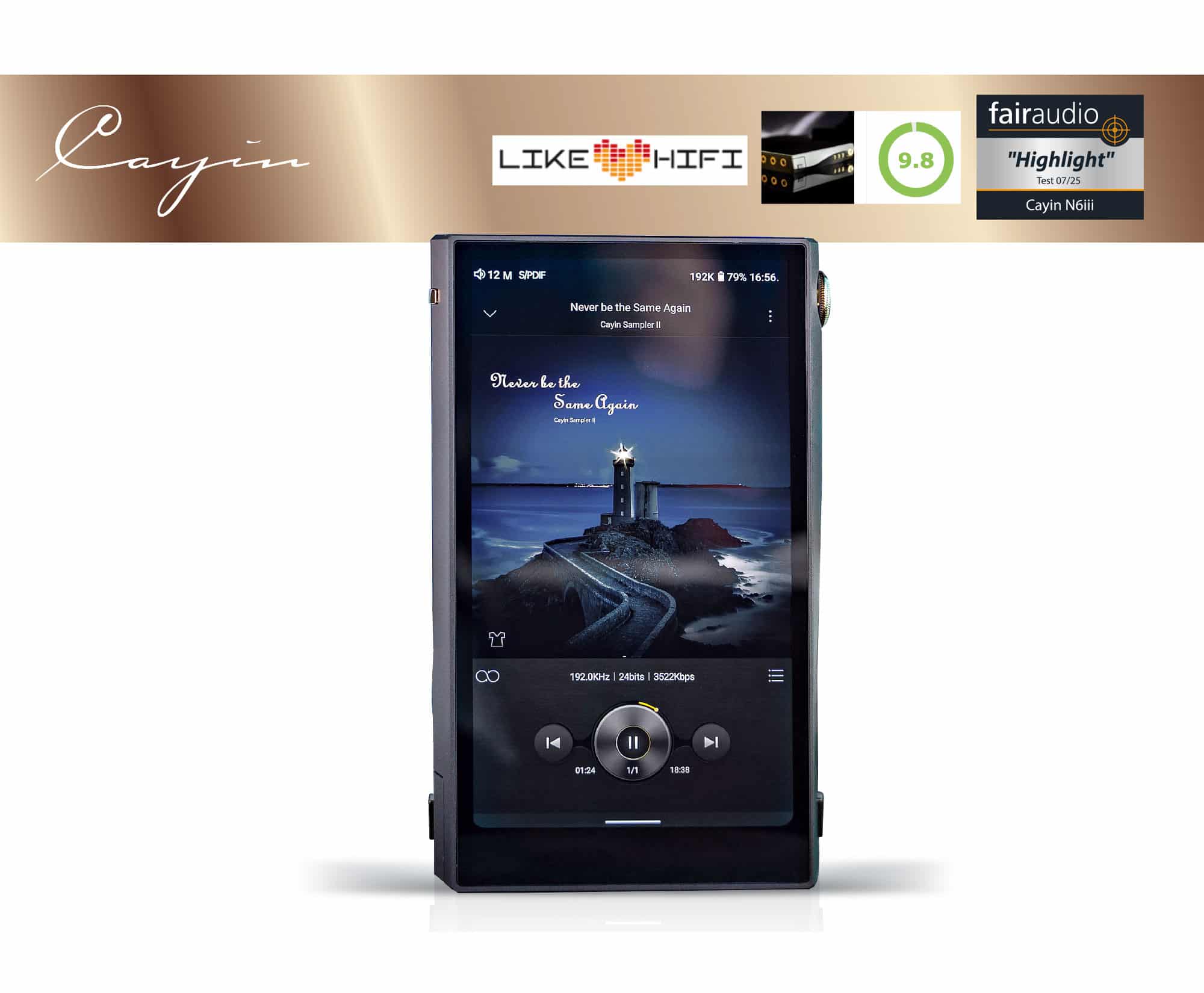 Cayin N6iii HR-Player TESTübersicht