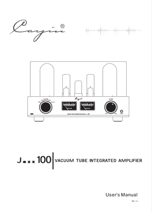 Titel Bedienungsanleitung Jazz 100