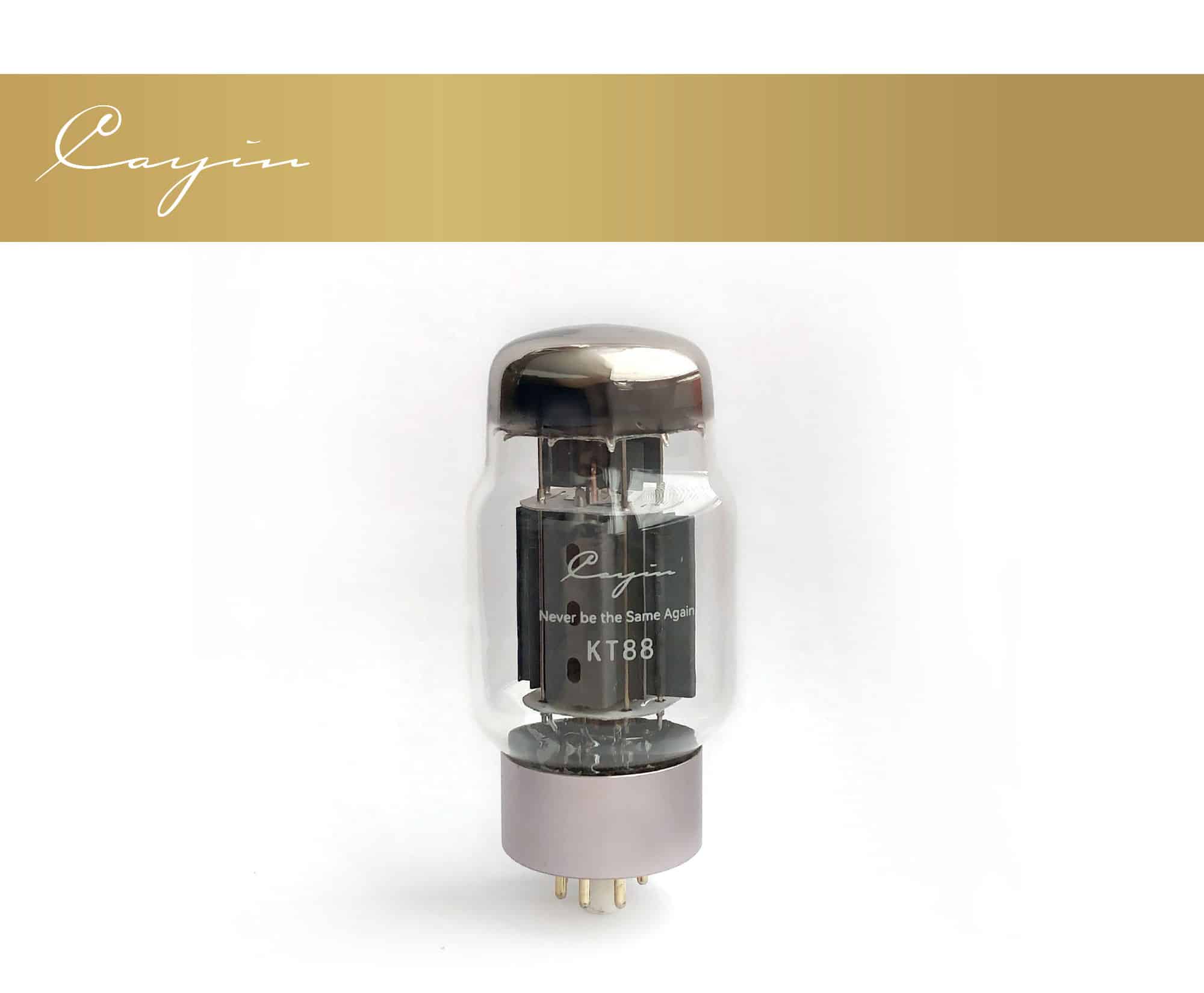 KT88 Ersatzröhre mit mattem Sockel für Cayin Verstärker
