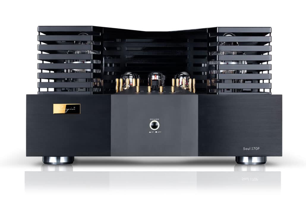 Cayin Soul 170 P Endstufe front mit Gitter