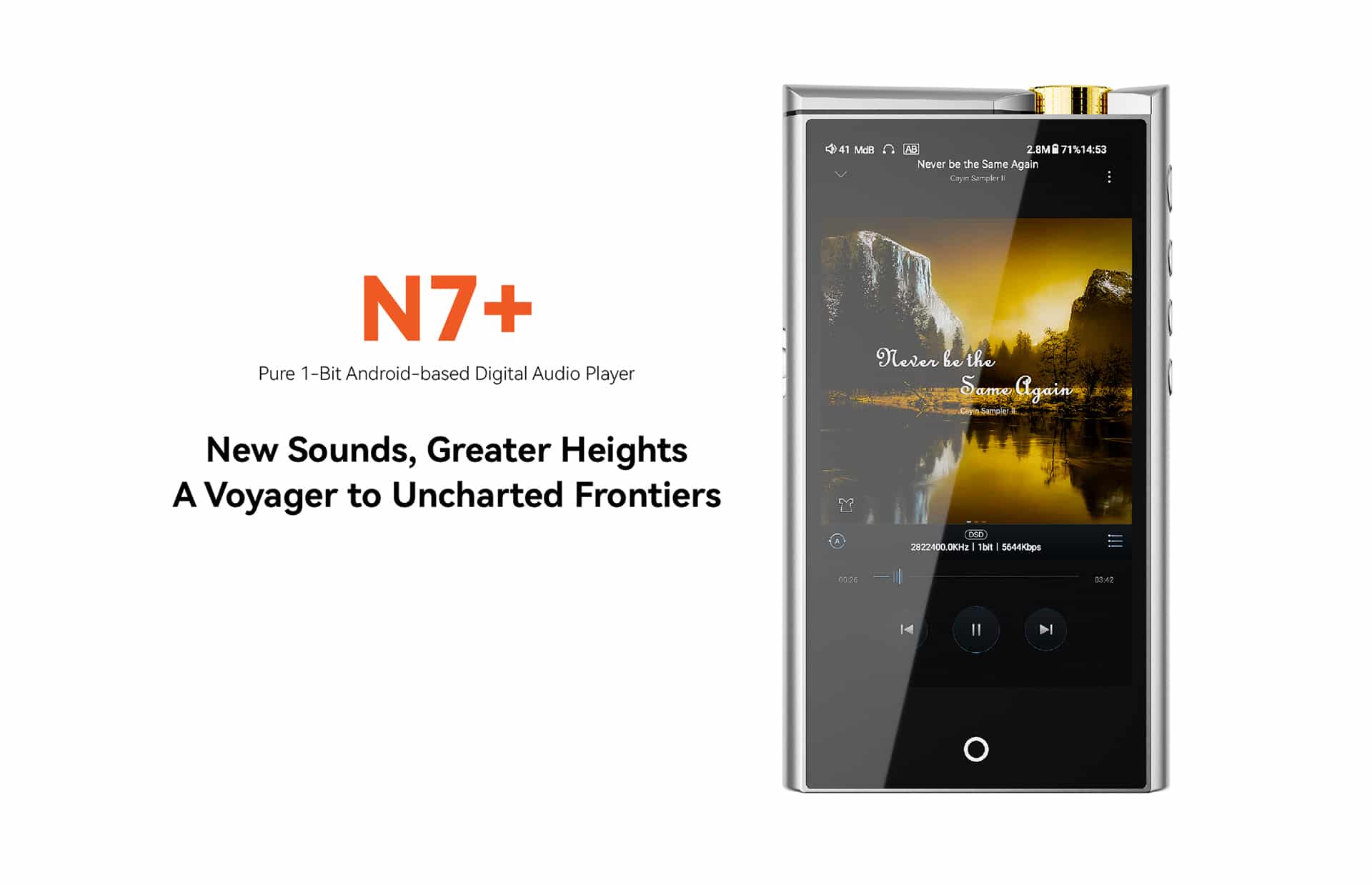 Cayin N7+ Plus High-Resolution-Player Webside data english