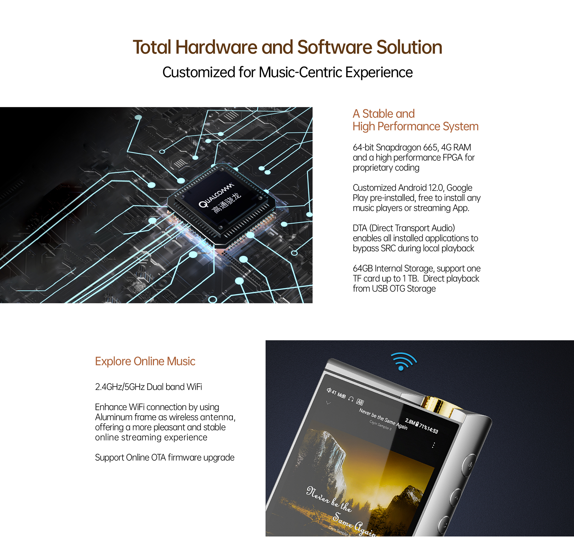 Cayin N7+ Plus High-Resolution-Player Webside data english