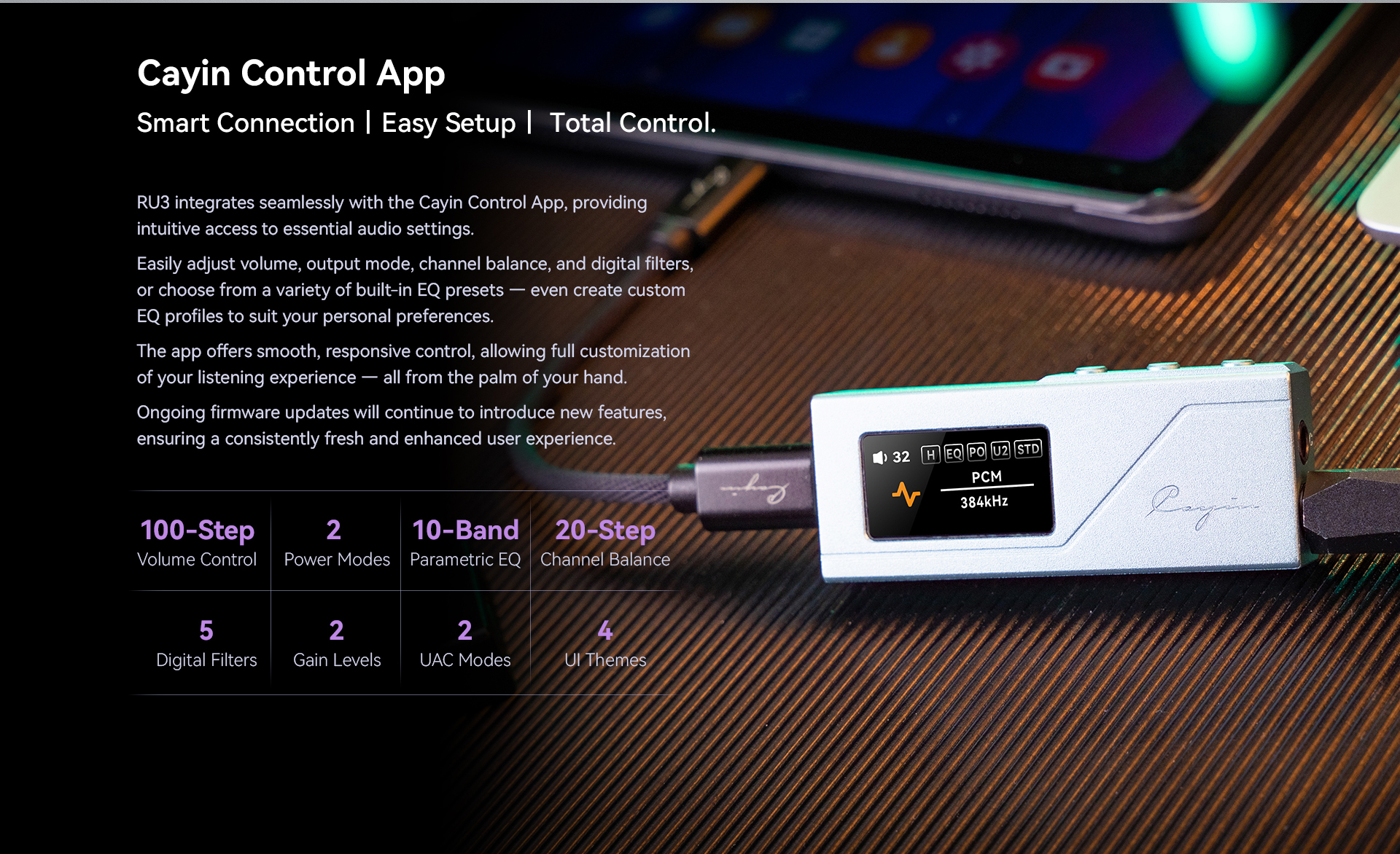 Cayin RU3 DAC technical informations 7