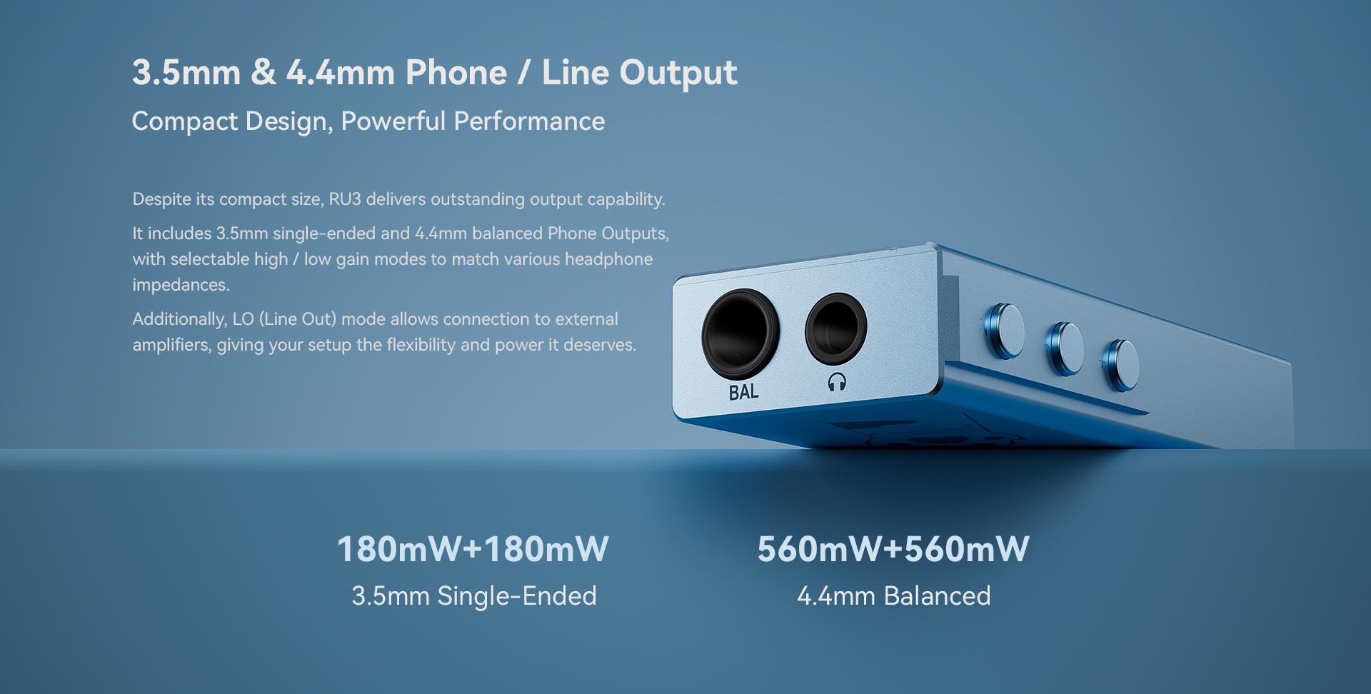 Cayin RU3 DAC technical informations 9