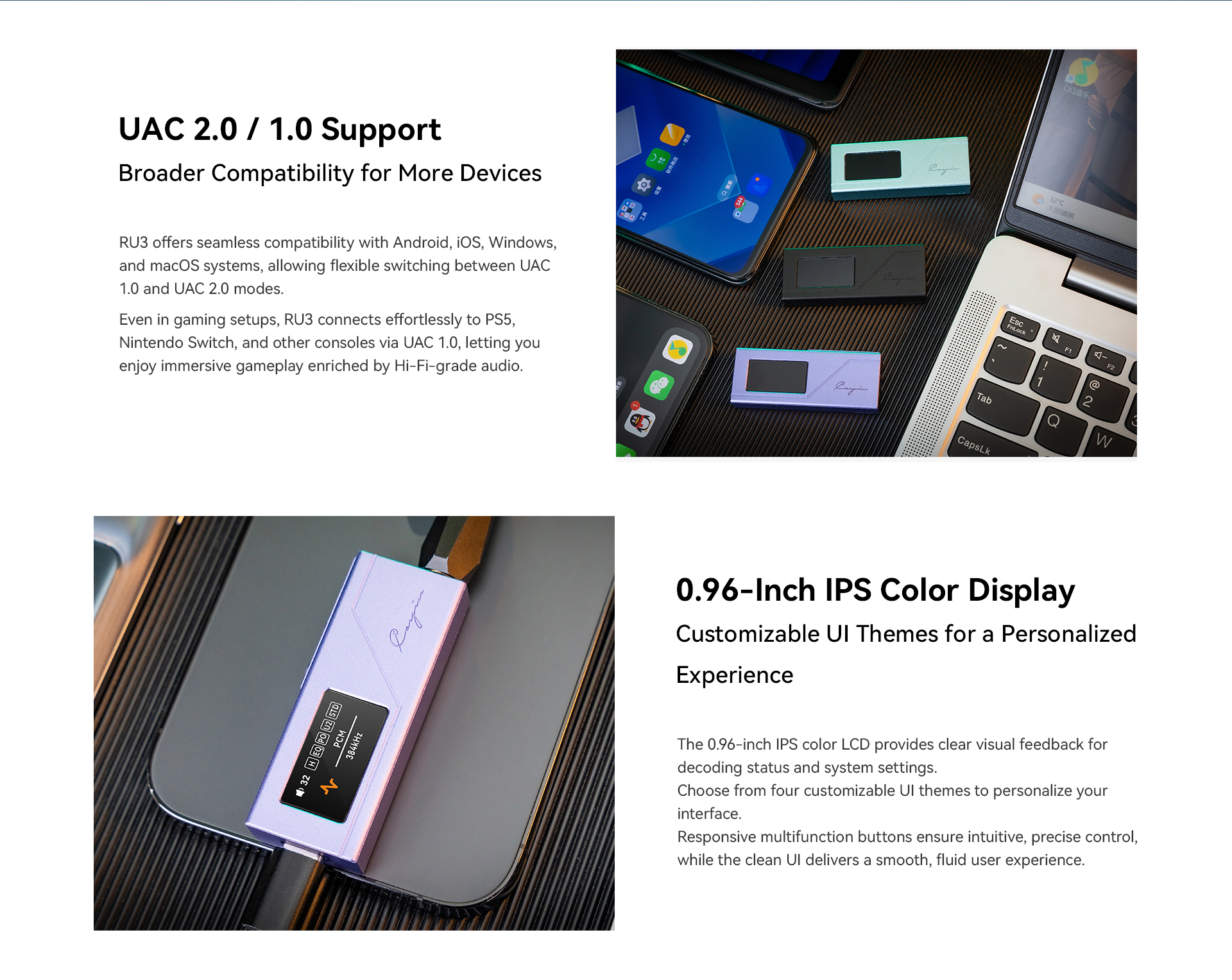 Cayin RU3 DAC technical informations 10