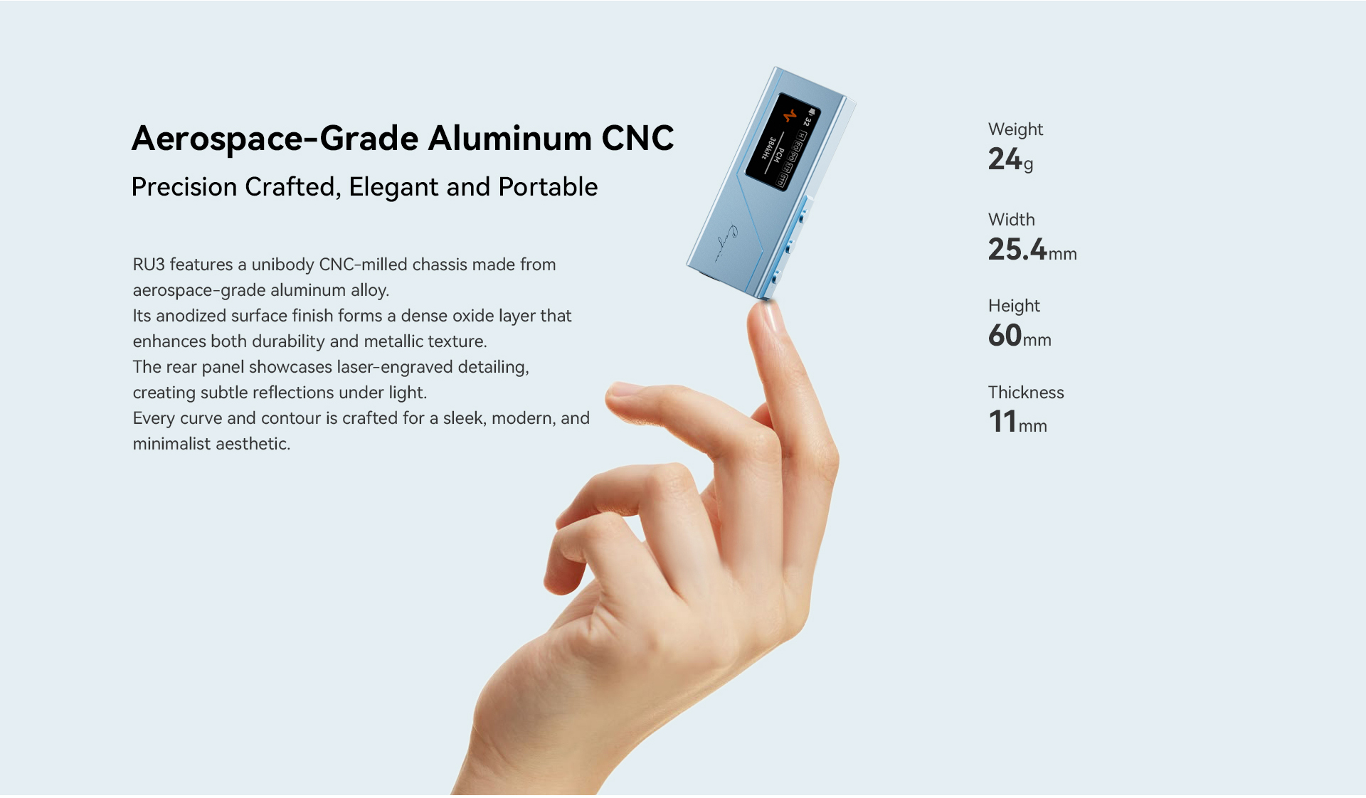 Cayin RU3 DAC technical informations 11