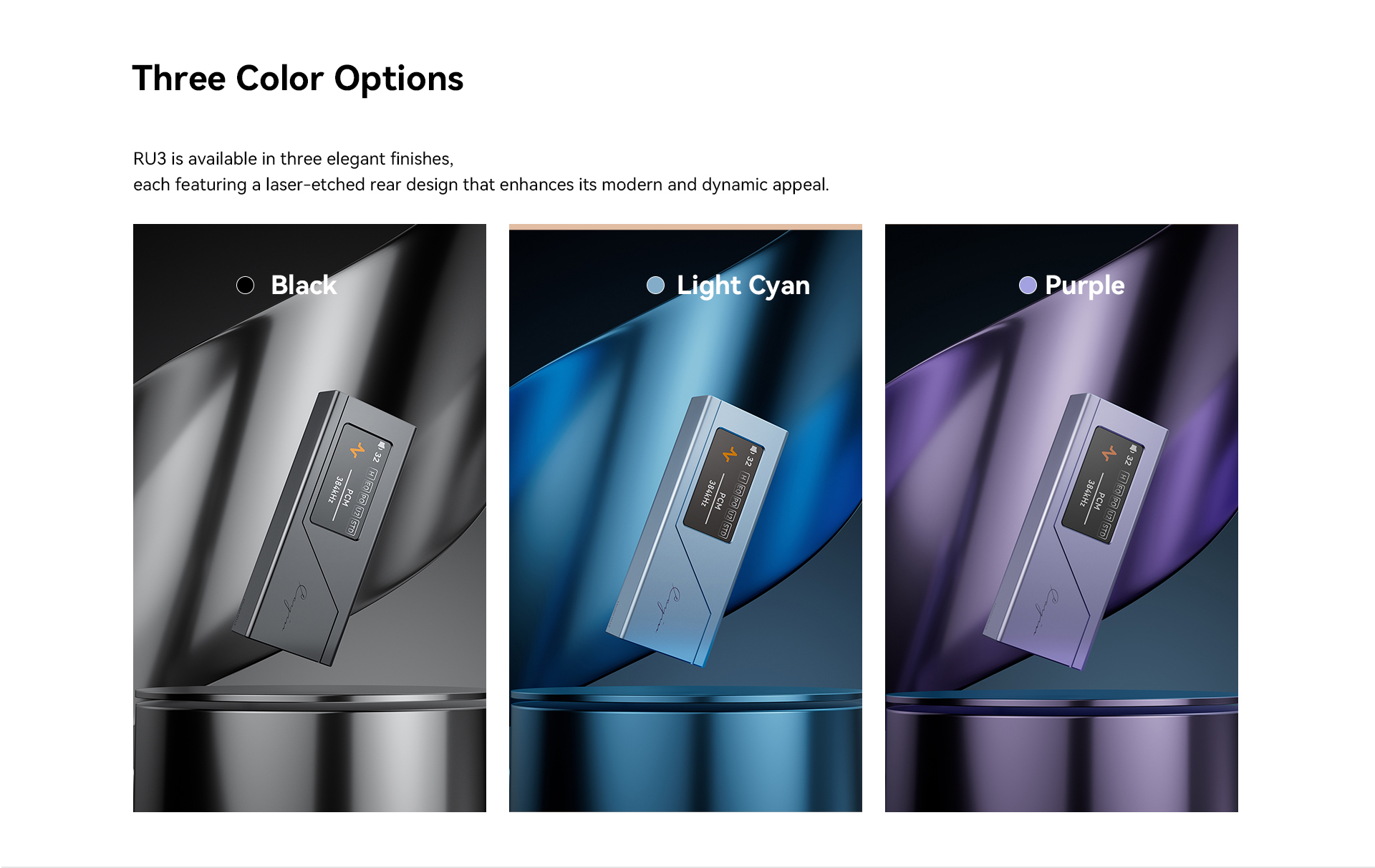 Cayin RU3 DAC technical informations 12