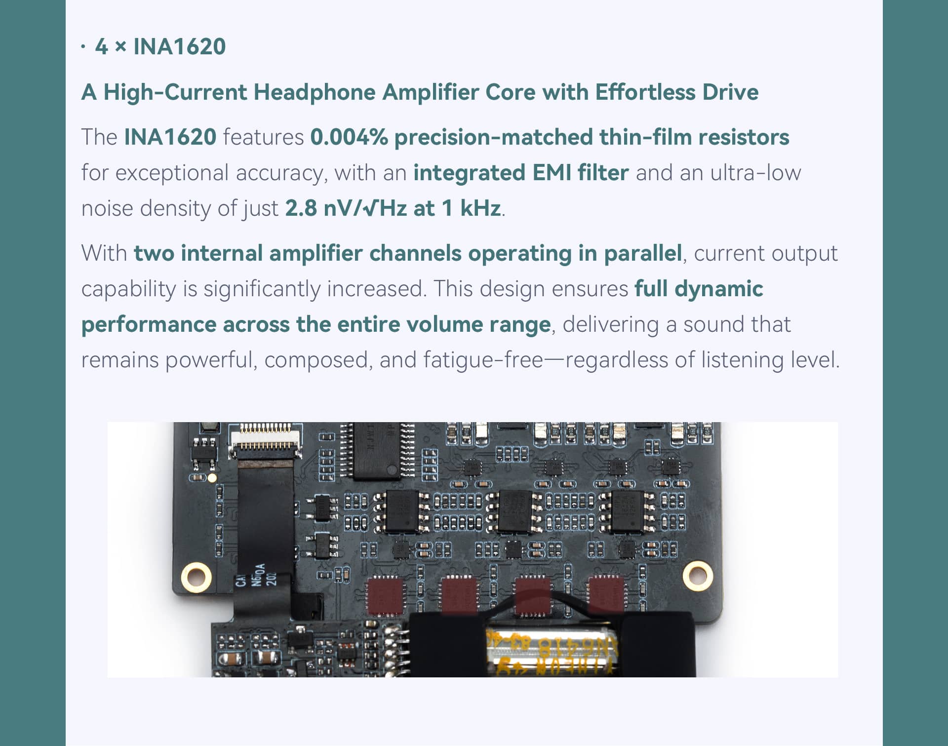 Cayin HR-Player T201 Motherboard englische Beschreibung
