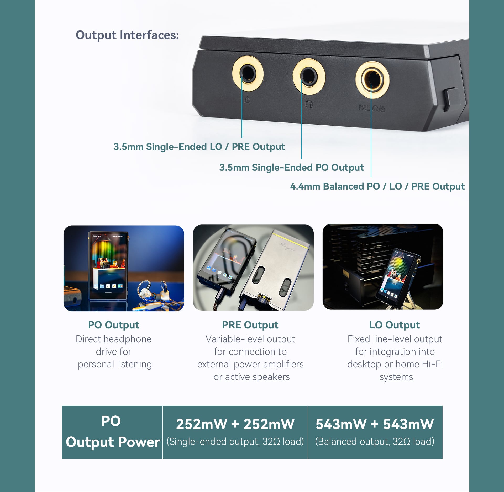 Cayin HR-Player T201 Motherboard englische Beschreibung