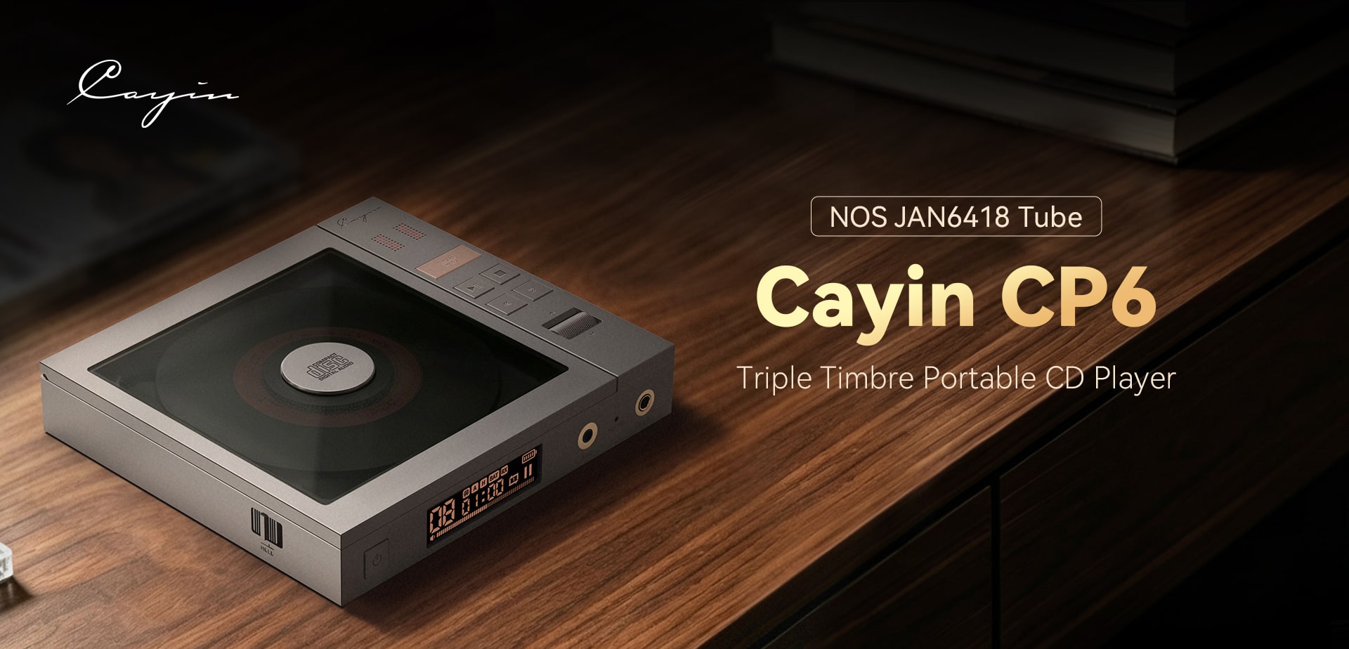 Cayin CP6 CD-Player englische Beschreibung